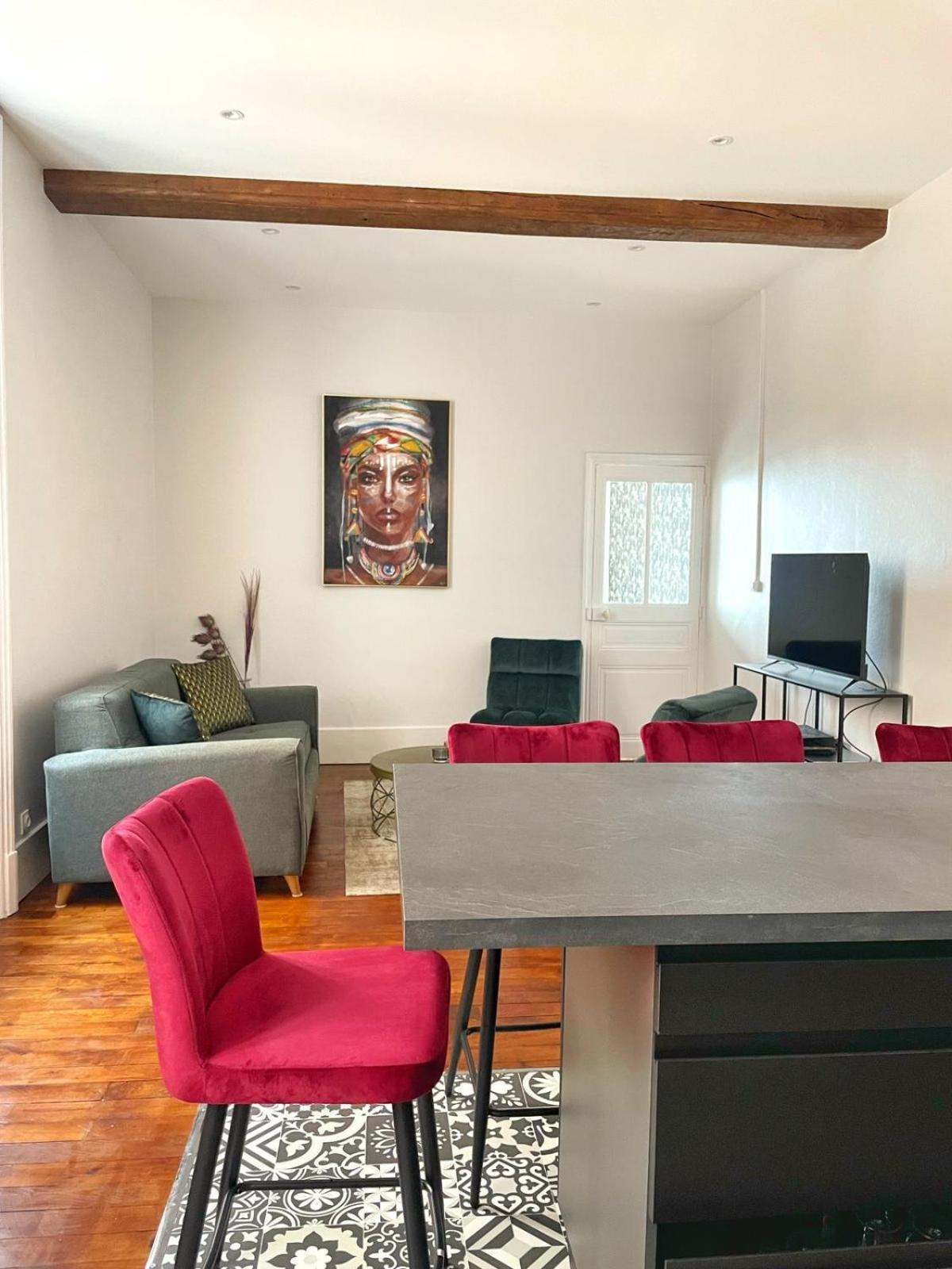 Center Macon Charmant Appartement Avec Vue Sur La Saone Ngoại thất bức ảnh